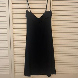Slinky Navy Dress